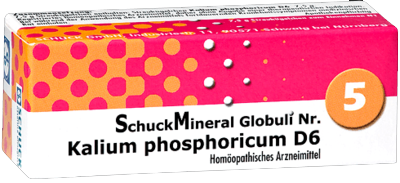 SCHUCKMINERAL Globuli 5 Kalium phosphoricum D6