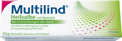 MULTILIND Heilsalbe m.Nystatin u.Zinkoxid