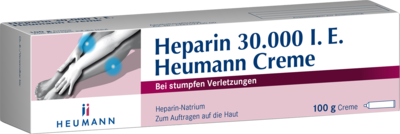 HEPARIN 30.000 Heumann Creme